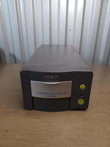 Minolta dimage scan dual - dual, iii