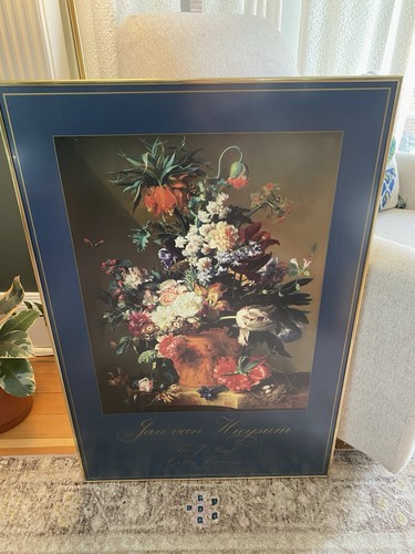 Vintage 80s jan van huysum - ,