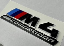 BMW M4 COMPETITION REAR BOOT BADGE EMBLEM LOGO F82 F83 G82 G83 G80 F80 E46 E36