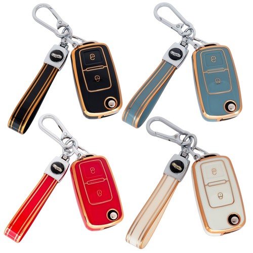 Key fob case cover - 2, button