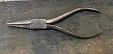 Vintage 5” Steel Pliers. Flat Nose