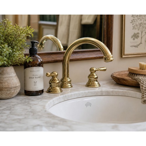 Vtg polished brass roman - vtg,