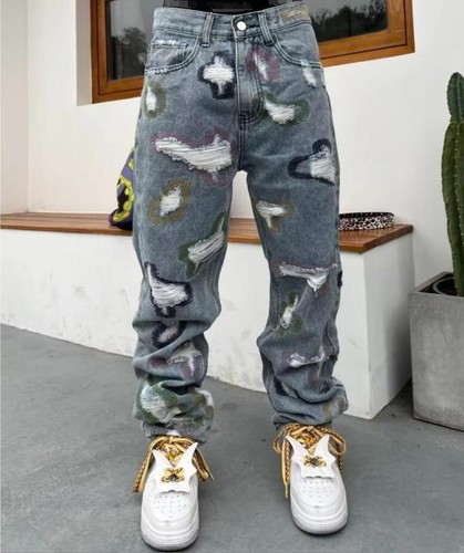 Men denim straight - men's,