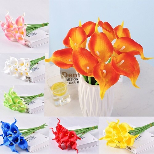 10pcs calla lily bridal - lily,