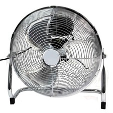 12" Metal Floor Fan High