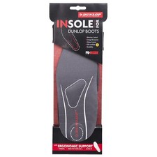 Dunlop Insoles Insole Premium With Ergonomic Support Black Non Safety