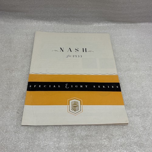 1933 nash special eight sedan - nash,