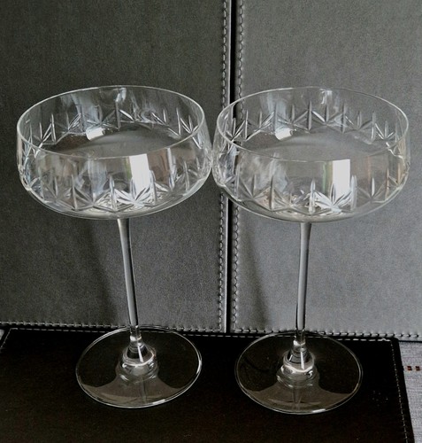 Set 2 crystal - crystal, glass