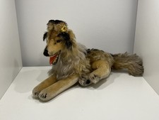 Steiff Animal Collector Stuffed Toy Dog Collie 22 x 15,5 Cm. Top Condition (