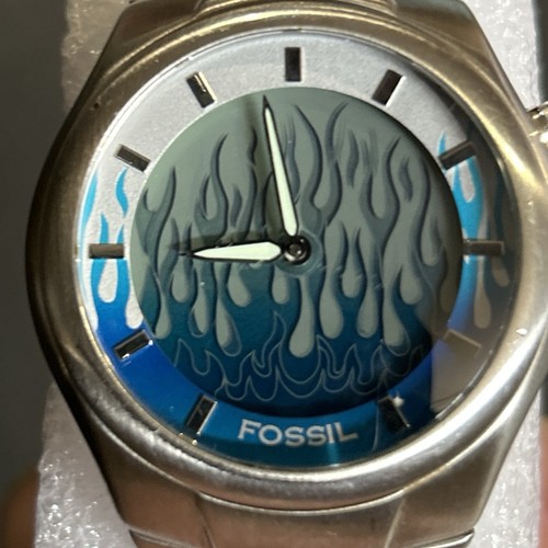Fossil big tic - , blue