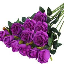 12 Bulk Artificial Roses