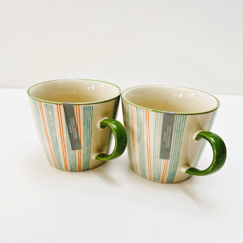 Set ceramic blue stripe - set,