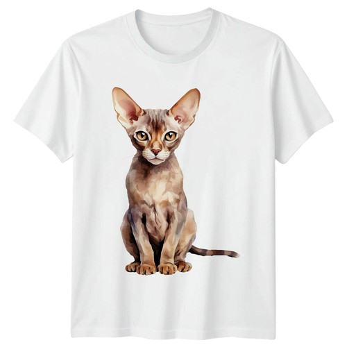 Sphynx cat shirt low poly - sphynx,