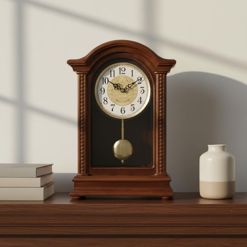 Wooden pendulum timepiece - pendulum,