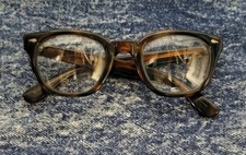 Vintage 1950s 60s American Opitcal Tortoise Frames Glasses