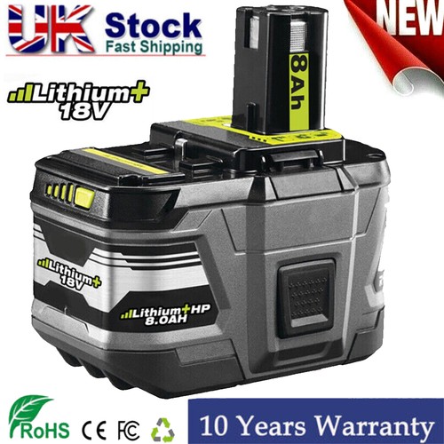 Battery 18v 0ah - 8.0ah, ryobi