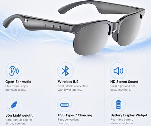 Bluetooth wireless sunglasses - wireless,