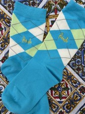 Pringle of Scotland Women's Argyle Socks BNWOT Unworn One Size Comfy And Stylish