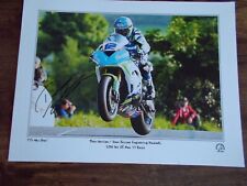 DEAN HARRISON, McGuinness & Leon Haslam signed Keith Martin prints. Superbikes.
