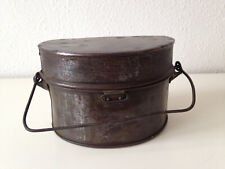 WWI WW1 WORLD WAR D shape billy mess tin 1917 Birmingham Antique British