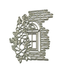 Wall , Window , Plants Metal