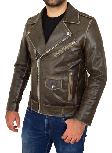 Mens distressed brown rub - mens,