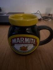 Marmite Jar Shaped Coffee Tea Mug Cup Collectable Vintage Retro Ceramic 