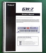 Roland GW-7 Owner's