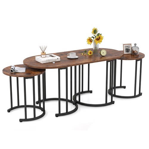 Piece nesting coffee table - coffee,