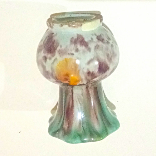 Art glass decorative bud vase - decorative,