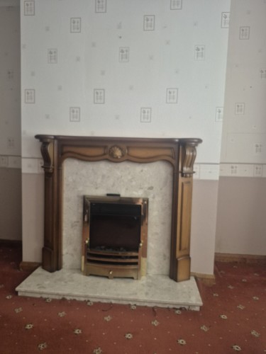 Full marble back and - back,