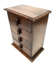 Antique Tabletop Wooden Chest