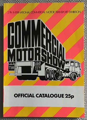 Commercial motor show 1974 - motor,