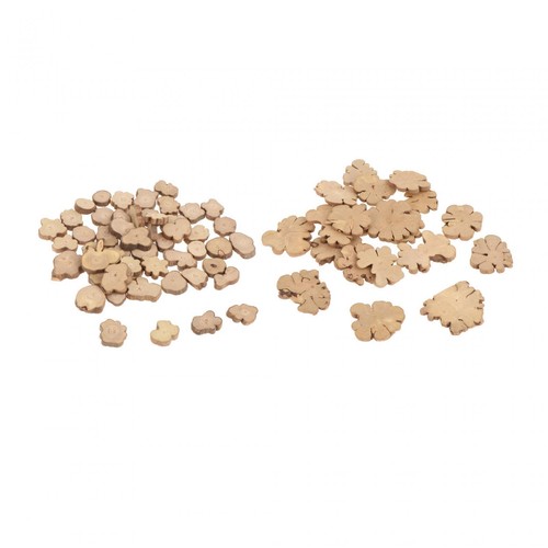 Assorted natural wood - assorted,