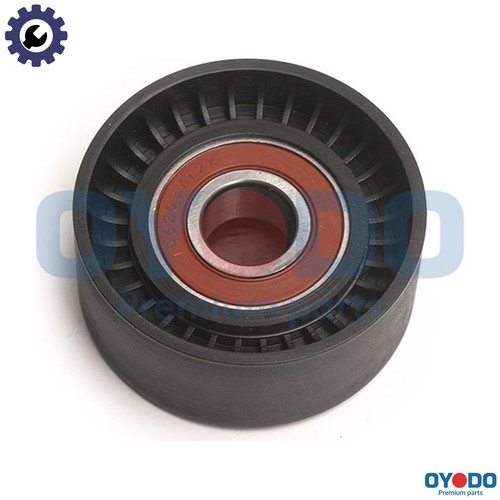 Deflectionguide pulley vribbed - pulley,