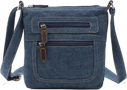 Women girls multi pocket denim - multi,