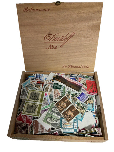 Large mixed world stamps - large,