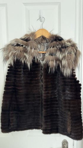 Fur gilet one size - gilet,