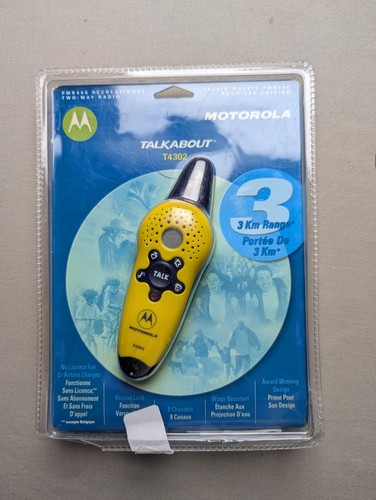 Motorola talkabout t4302 - motorola,
