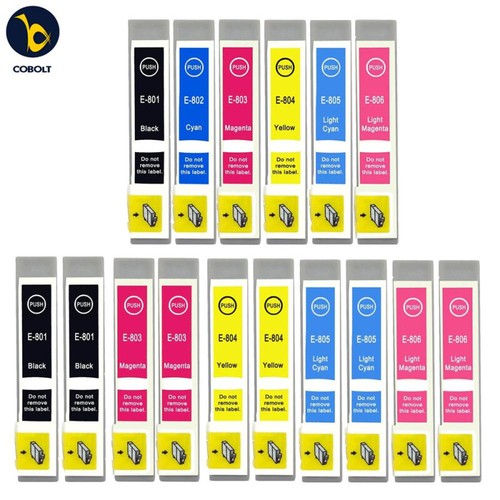 Ink cartridges t0801 - t0801, for