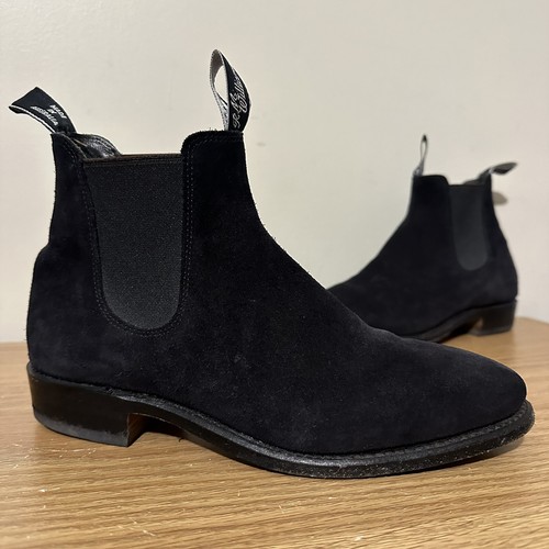 Williams boots black suede - r, m