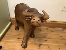 Hand carved wooden animal