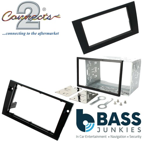 Car stereo double din fascia - stereo,