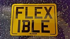 Flexible 8X6  Motorcycle Novelty Plate Bike Plate  NUMBER PLATE  