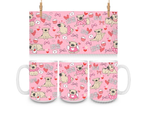 15oz mug cute valentines day - mug,