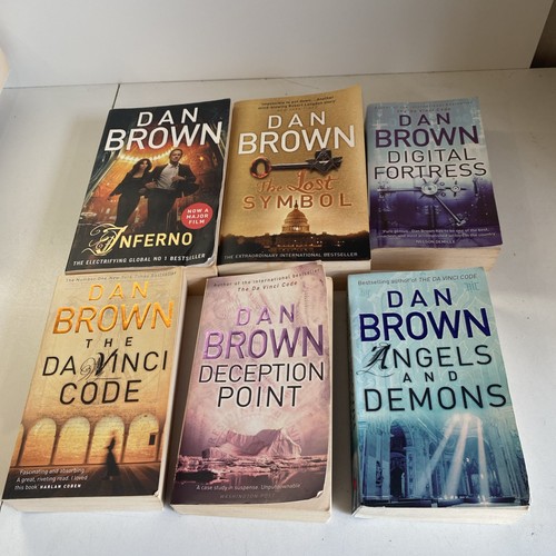 Dan brown book bundle - 6,