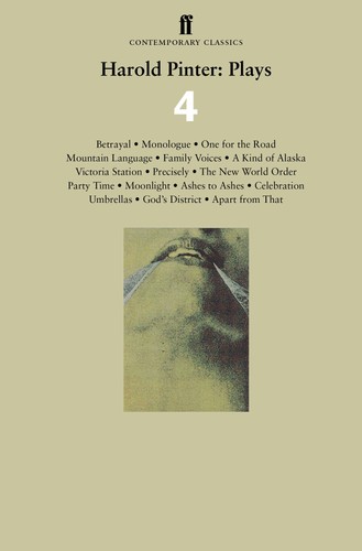 Harold pinter plays - harold,