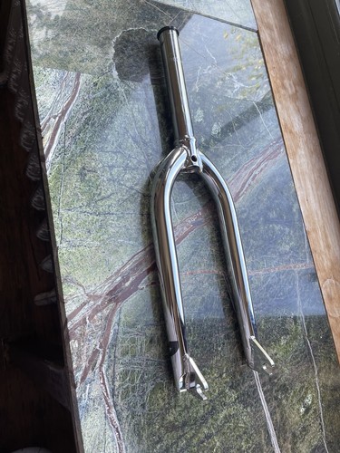Tall order bmx fork - order, chrome