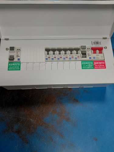 Lewden 10way consumer unit - lewden,