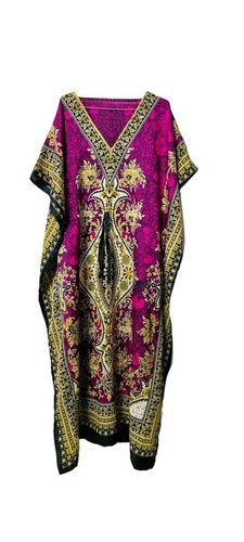 Ladies long kaftan beach - long, dress